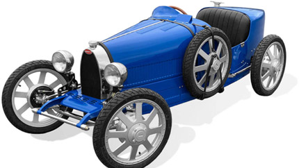 Конфигуратор Bugatti Baby II позволяет персонализировать модель в мельчайших деталях