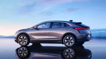 Купеобразный кроссовер Buick Electra E4 для рынка Китая показали на официальных фото
