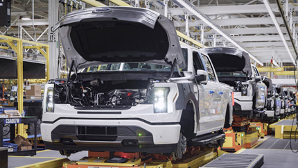 Производство электропикапов Ford F-150 Lightning приостановлено из-за проблем с батареей