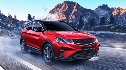 Китайский кроссовер Geely Coolray стал бестселлером в сегменте SUV в России в апреле