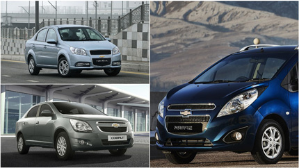 Автомобили CHEVROLET из США и Узбекистана покинули авторынок РФ в 2022 году