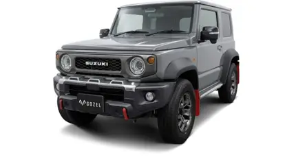 Jimny получил походный облик: защита, красные акценты и новая решетка