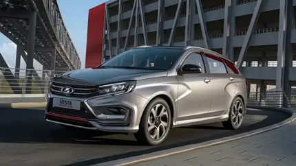 У дилеров появились первые экземпляры спортивного универсала Lada Vesta SW Sportline