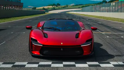 Электрокар уже представлен, но Ferrari продолжает развивать двигатели