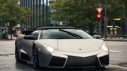 Редкий Lamborghini Reventon Roadster заметили на улицах Гамбурга