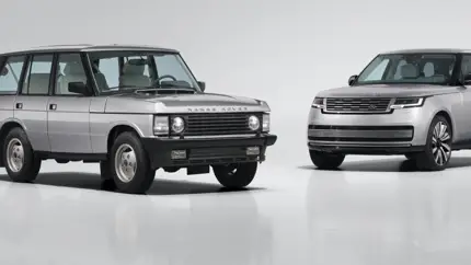 Один цвет связал Range Rover 1993 и 2027 годов: работа заняла 2000 часов