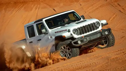 Jeep снова отправляет Gladiator в пустыню: восемь дней без GPS