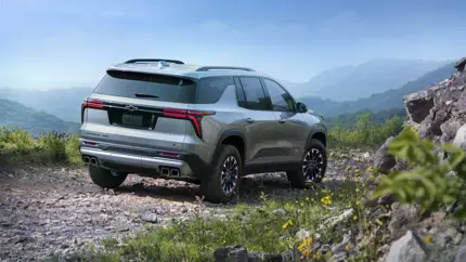 Chevrolet привез из США Traverse Z71 с двухмуфтовым AWD и внедорожной подвеской