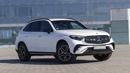В Россию привезли необычный кроссовер Mercedes-Benz GLC