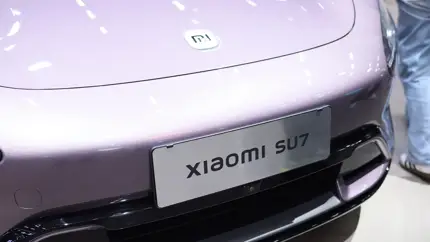 Электрический седан Xiaomi SU7 показали на автосалоне в Гуанчжоу