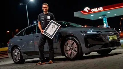 Серийный Audi A6 e-tron установил рекорд Гиннесса на одной зарядке