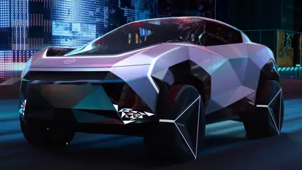 Представлен концепт Nissan Hyper Punk - электрический кроссовер в стиле киберпанк