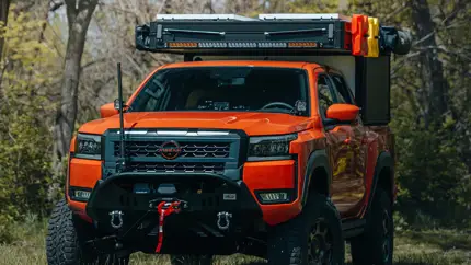 Nissan Frontier превратили в идеальный пикап для путешествий вне асфальта
