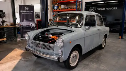 Legend Motors переводит классические автомобили на электротягу и готовится к расширению