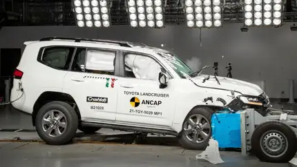 Новый Toyota LandCruiser Hybrid прошел краш-тесты, но его рейтинг действует лишь до 2028 года