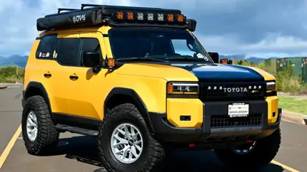 На Гавайях переделали Toyota Land Cruiser под 37-дюймовые колеса