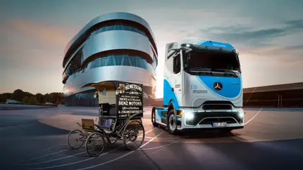 Mercedes откроет выставку в Штутгарте: 130 лет грузовиков и фургонов марки