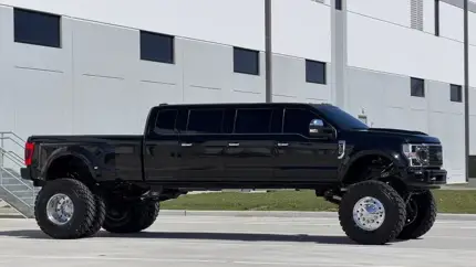 Пикап Ford F-450 с тюнингом и twin-turbo продан по цене суперкара