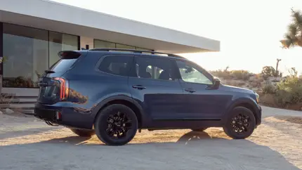 Под отзыв попали более 427 тыс. кроссоверов Kia Telluride - они могут самопроизвольно откатиться во время стоянки