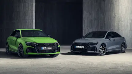 Представлена обновленная Audi RS 3: эволюция мощности и стиля в новой версии