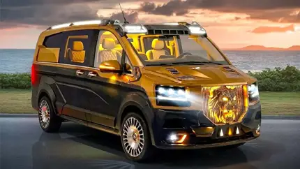 Mercedes V-Class стал броневэном за 30 млн рублей: теперь владелец под защитой от мин и дронов