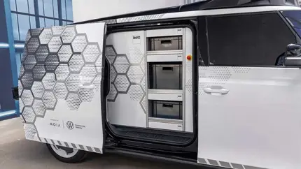 Volkswagen показал грузовой ID. Buzz AD для автономной доставки посылок