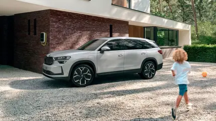 Kodiaq Exclusive получил массаж, вентиляцию и большой экран