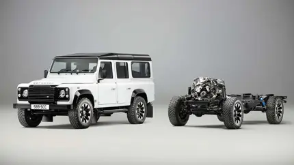 Владельцу больше не нужно покупать другой Defender ради заводского V8