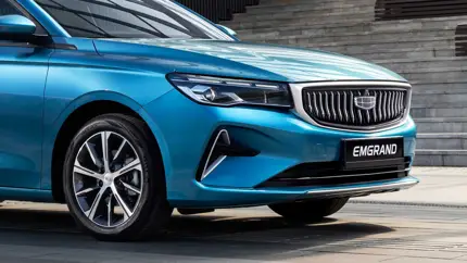 На рынке России появился новый седан Geely Emgrand