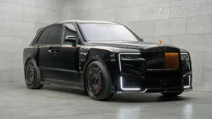 Cullinan Black Badge получил 1050 Нм и 24-дюймовые диски: Mansory не оставила шансов скромности