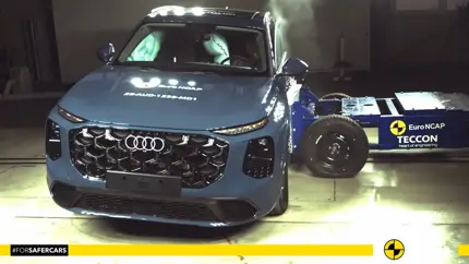 Пять звёзд, но только 23% за защиту головы велосипедиста: Euro NCAP испытал Audi Q7