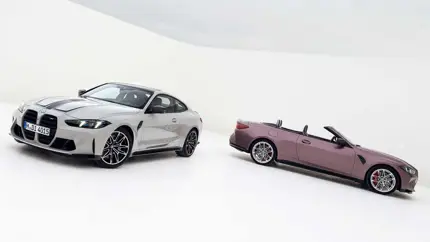 Представлены обновленные купе и кабриолет BMW M4 2025 модельного года