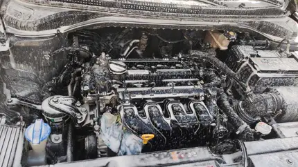 Водителям подсказали, как очистить моторный отсек автомобиля