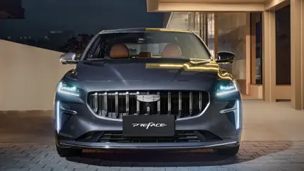 В России был замечен новый седан Geely