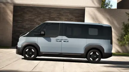 Kia раскрыла дизайн нового электрического фургона PV5. Первые официальные фото