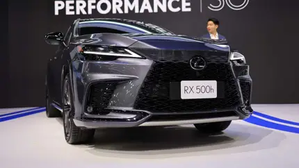 В Бангкоке представили кроссовер Lexus RX500h F Sport Edition