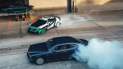Bentley вышел из зоны комфорта: безумный дрифткар показали в Нью-Йорке