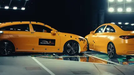 Удар прямо в водительскую дверь: Mercedes проверил безопасность нового CLA
