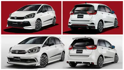 Обновленный Honda Fit получил заводской набор спортивного тюнинга