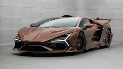 Коричневый карбоновый монстр: Mansory показал спорный тюнинг Revuelto