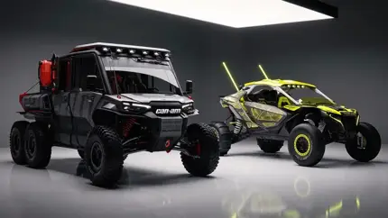 Шесть колёс и 35-дюймовые шины: Can-Am превратил Defender в машину техподдержки
