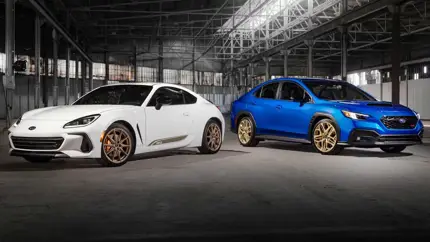 Subaru выпустит только 350 юбилейных WRX GD25 и 300 BRZ ZC15