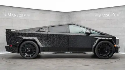 Cybertruck в стиле Ferrari: новый проект Elongation Evo от Mansory