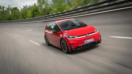 Volkswagen ID.3 GTI стал первым заднеприводным GTI марки