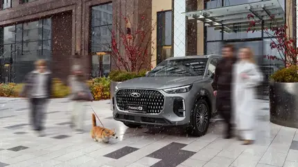 Новый CHERY TIGGO 9 готовится к выходу на рынок России: кроссовер получил парковочный автопилот новейшего поколения