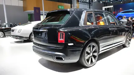 Компания Rolls-Royce показала в Китае свои модели