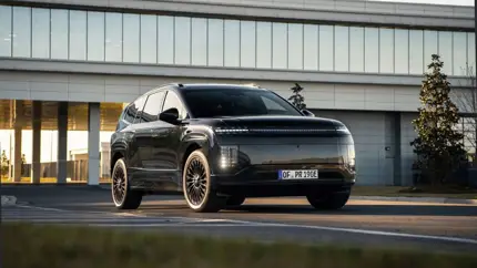 Черный логотип, Nappa и особые диски: Hyundai подготовил новый IONIQ 9