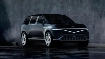 На прототипе Genesis GV90 появились двери как у концепта Neolun