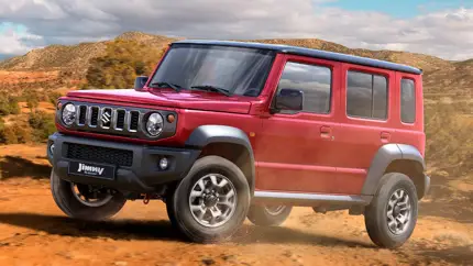 В Россию начали завозить пятидверные внедорожники Suzuki Jimny