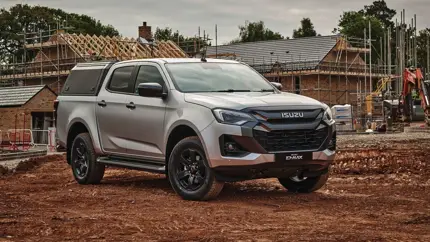 Новый Isuzu D-Max Commercial превратили в настоящий пикап для бизнеса